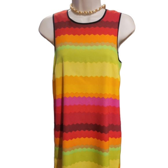 Kensie XS Dress Colorful Sleeveless - Picture 1 of 11